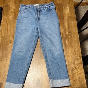 Abercrombie & Fitch Light Blue Straight Leg Jeans
